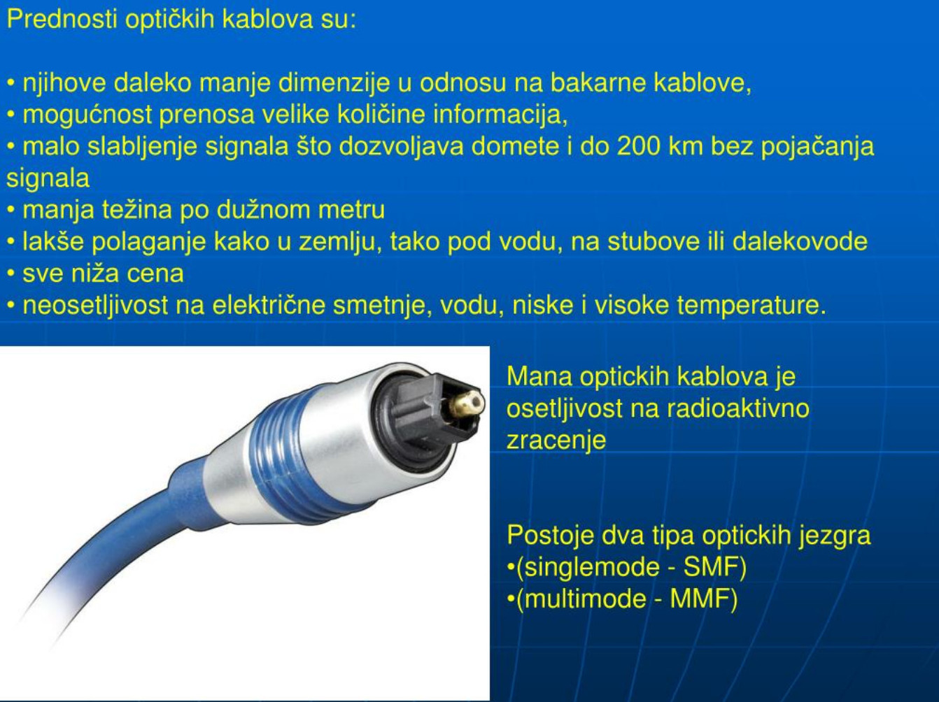 optički kablovi